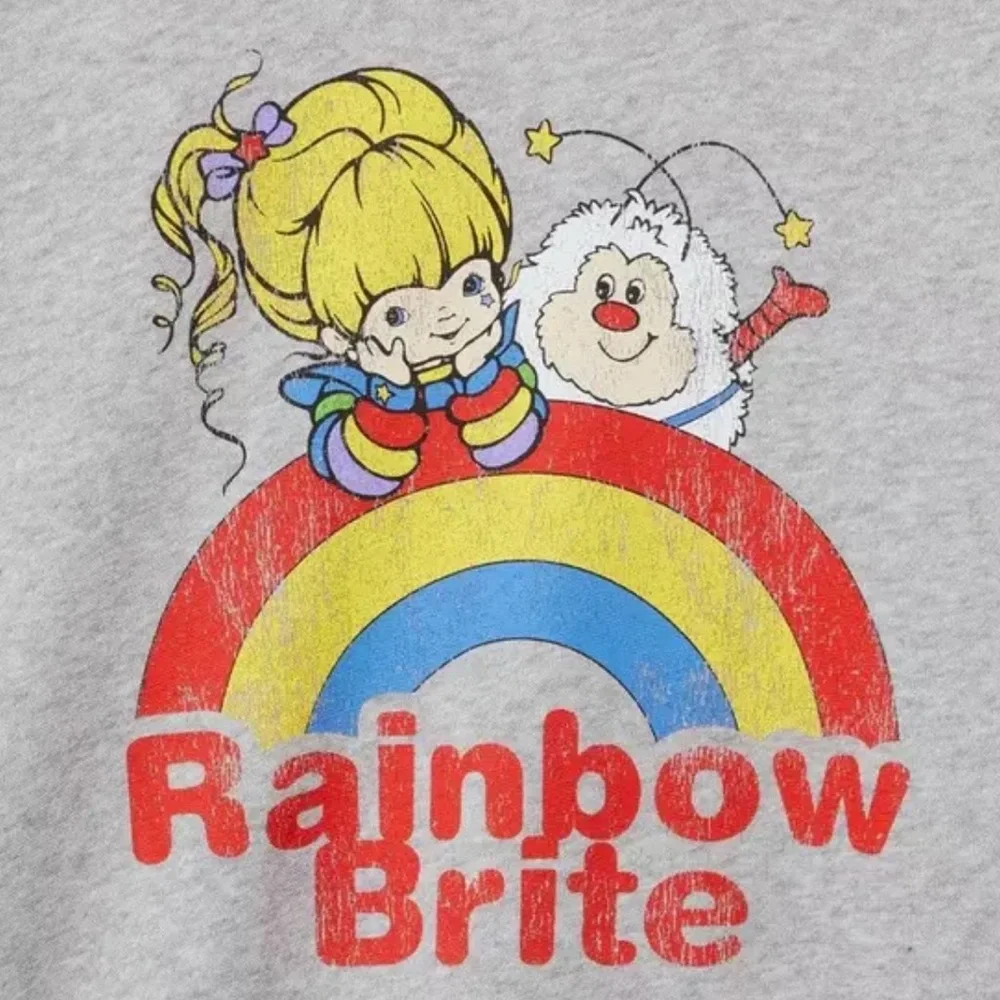 Torrid Rainbow Brite Classic Fit Cozy Fleece Sweatshirt 4/4X/26 - Picture 2 of 6